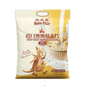 澳麦星-进口澳洲即食燕麦片760g（袋装） 商品图0