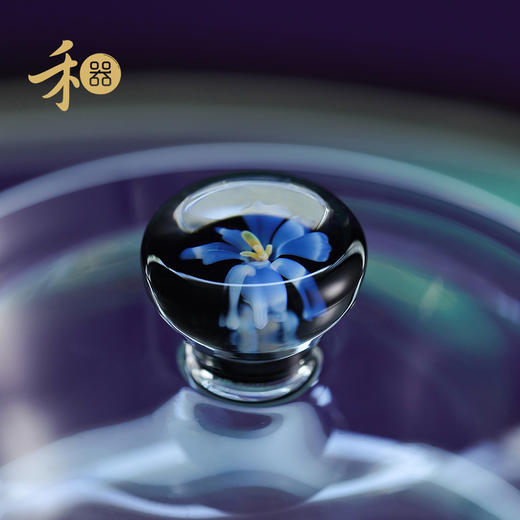 禾器花语·仙韵欣语盖碗高硼硅玻璃茶具茶器高档泡茶碗 商品图12