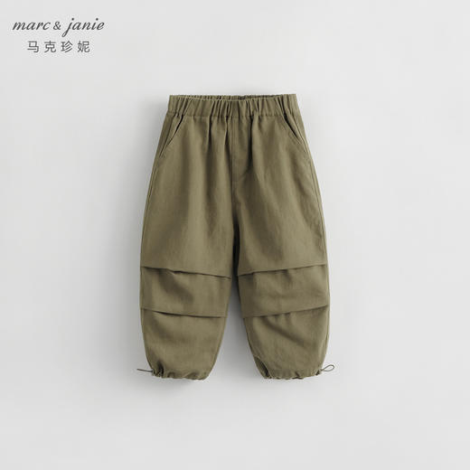 马克珍妮秋装新款 男女童户外风降落伞裤 儿童束脚休闲裤231687 商品图1