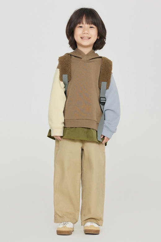 jnby   23年秋款  花边连帽套头卫衣 1N8411170 商品图0