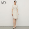 IWY/夏季新款双排扣西装连衣裙女高端商务气质主持人工作服正装Q13209 商品缩略图4