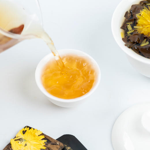 【送礼】茶叶 菊花白茶 福鼎白茶 金丝皇菊 一片至诚 茶饮 五虎 120g 商品图5