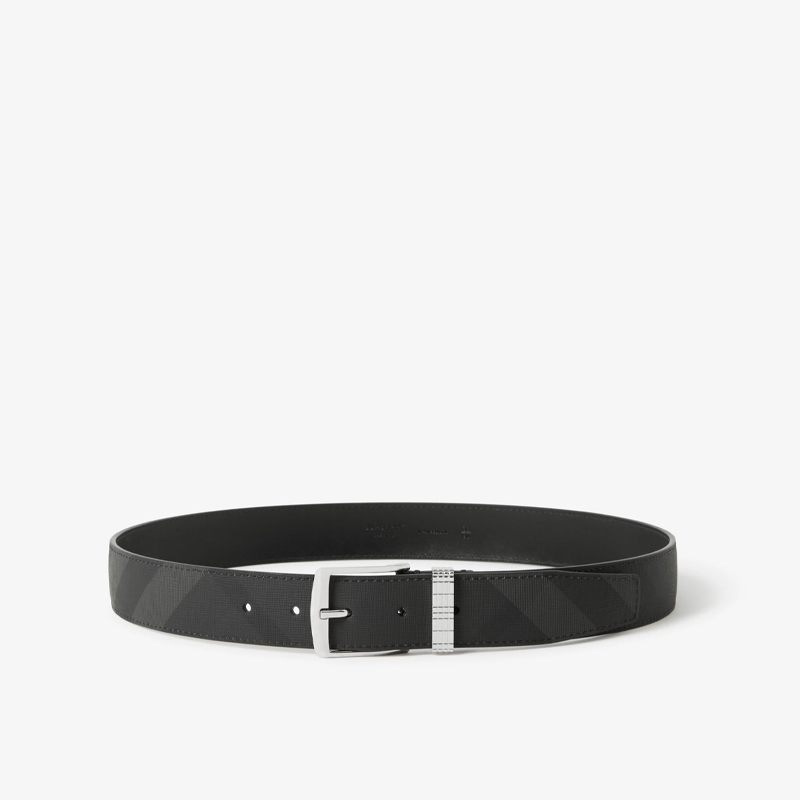 【二】BURBERRY 巴宝莉 男士格纹拼皮革腰带 格子 8065987 A8800