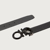 FERRAGAMO 菲拉格慕 男士双面可调式 GANCINI 皮革腰带 黑色 67 9939 694745 商品缩略图1