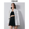 VIMAGE纬漫纪秋季新款宽松百搭衬衫外套V2009612 商品缩略图0