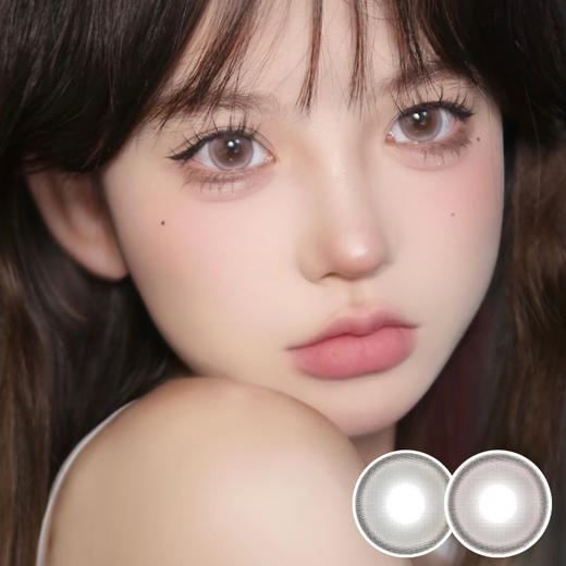 MIMIPARK /  初夏芍药/盛夏蔷薇 / 半年抛美瞳 / 2片入 / 14.2mm / 适中扩瞳通透自然水光感 商品图1