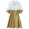 夏棉质法式赫本风，气质收腰衬衫裙MJ34123 商品缩略图4