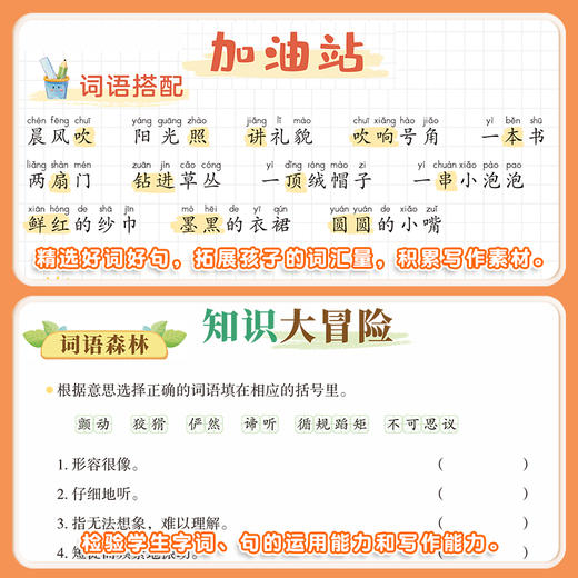 【斗半匠】小学大语文精读阅读力训练上册同步教材视频讲解阅读打卡 商品图3