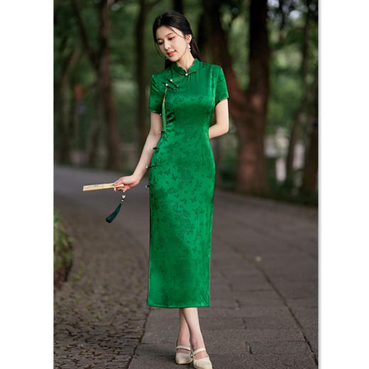 SKY 203370改良新中式旗袍复古国风 商品图0