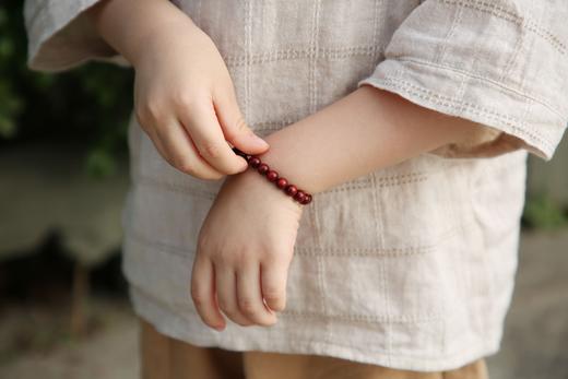 XYZT0223°宝宝款运势顺畅小叶紫檀+银 商品图6