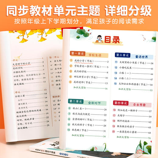 【斗半匠】小学大语文精读阅读力训练上册同步教材视频讲解阅读打卡 商品图1