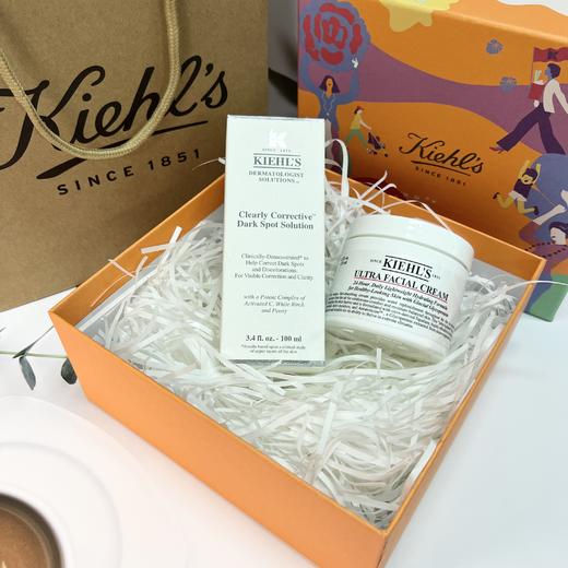 【品牌授权】科颜氏爆款礼盒 科颜氏精华100ml+高保湿面霜125ml 母亲节情人节爆款精华 商品图5