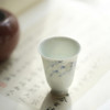 忘言/草木春秋闻香杯 景德镇茶杯手绘青花品杯陶瓷品茗杯（秋葵/栀子花/梅花/荷花） 商品缩略图9