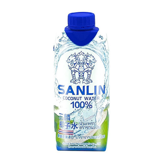泰国三麟椰子水330ml 商品图0