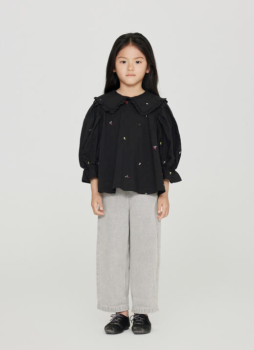 jnby  23年秋款  泡泡纱公主风短袖TOP   1N8212950 商品图8