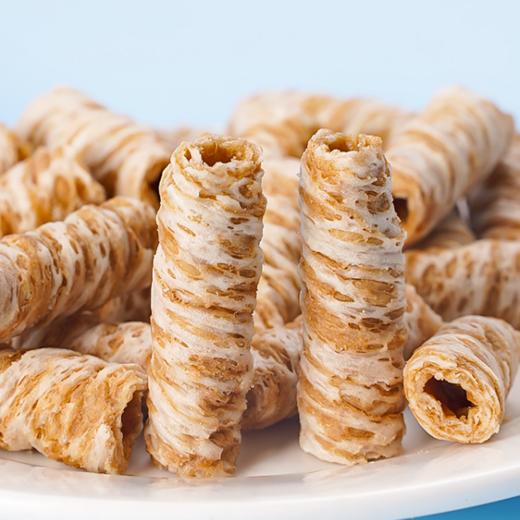 【咔嚓咔嚓满嘴幸福感！休闲零食 椰浆手工蛋卷】微甜不腻一口一个，椰香小卷，满满烘烤椰奶香，椰奶椰子脆皮蛋卷办公室早餐 商品图4