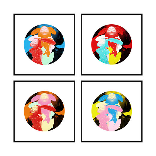 稀奇艺术《波普装饰画》幸福天使玄关沙发背景墙简约装饰画 商品图2