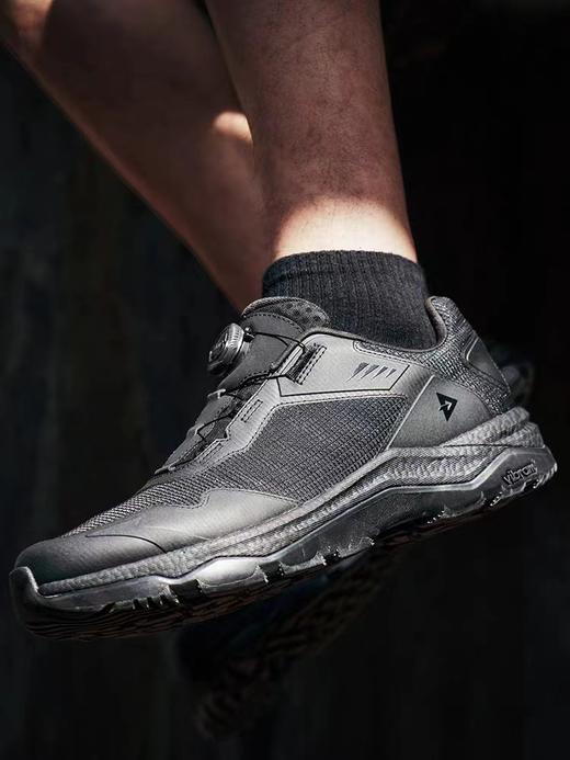 龙牙龙羽战术通勤鞋训练跑鞋运动鞋男黑色网面透气休闲鞋跑步鞋 商品图2