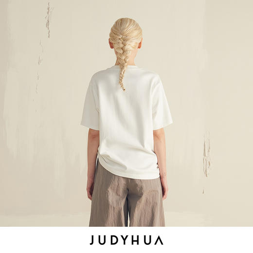 JUDYHUA Oversized抽象几何Tee 商品图2