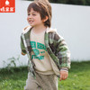 棉果果秋季新品男童帅气绗棉格子外套M312100723474 商品缩略图1