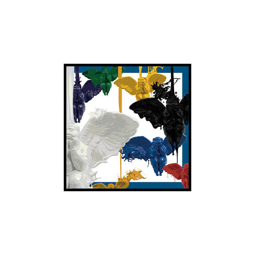 稀奇艺术《波普装饰画》幸福天使玄关沙发背景墙简约装饰画 商品图3