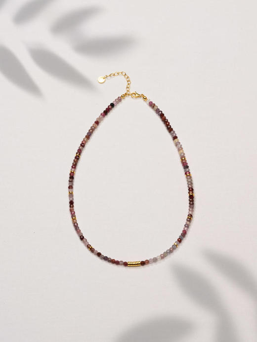 CAPSULE | mini Wild Necklace Spinel [ 紫红尖晶石迷你原石项链  ] 商品图2