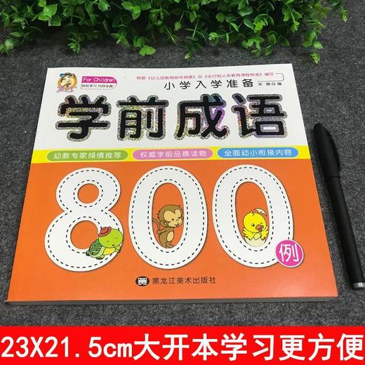 小学入学准备学前成语800例 商品图1