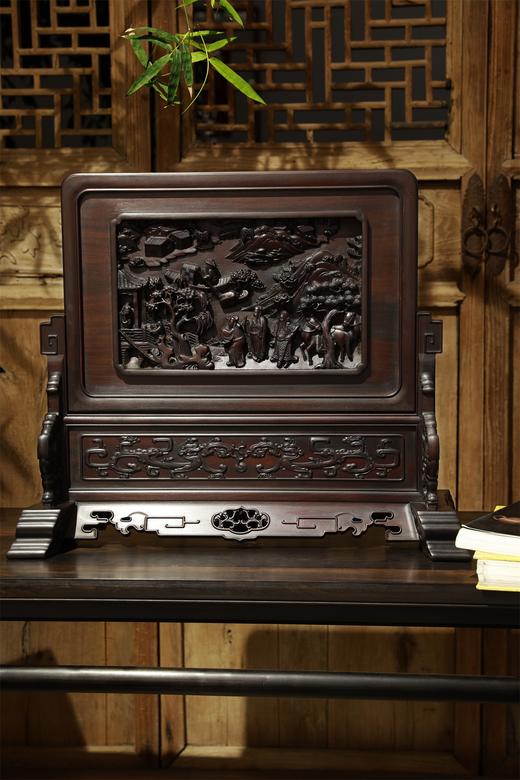 文王访贤°精座&简座插屏 商品图0