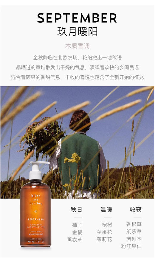 【清仓好价】瑞典BjorkBerries 比约克浆果沐浴露400ml / 身体乳400ml 商品图4