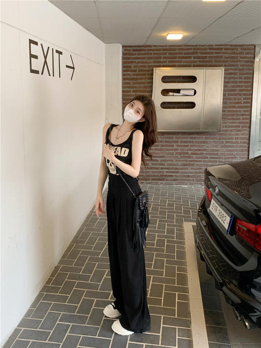 <曾小咸推荐> 直筒垂感拖地休闲长裤 商品图2