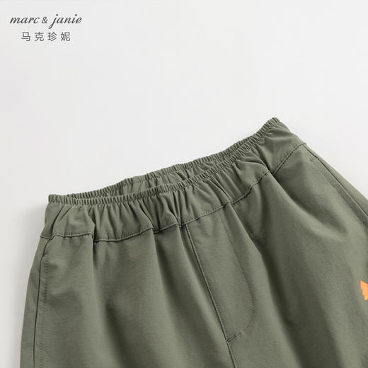 马克珍妮秋装新款 男童户外风大口袋工装束脚休闲裤231690 商品图4