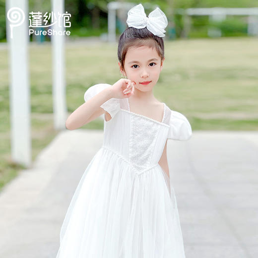 pureshare蓬纱馆 星羽女童礼服裙夏季公主裙新款 商品图3