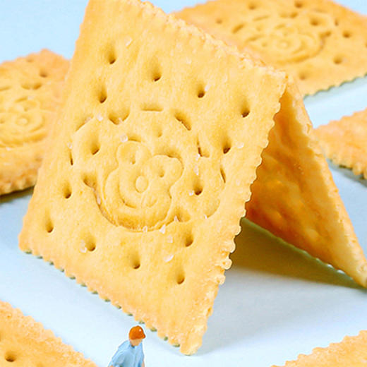 【自营】江中猴姑海盐芝士苏打饼干144g*3盒 商品图3
