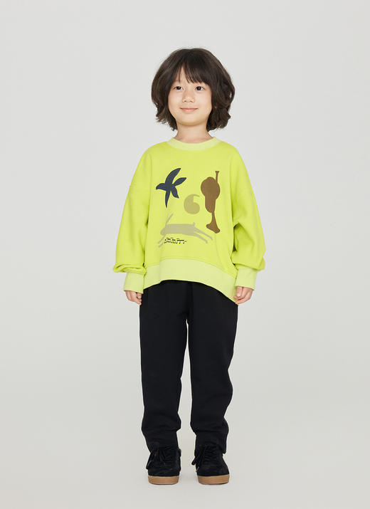 jnby  23年秋款  圆领套头卫衣  1N8410700 商品图6