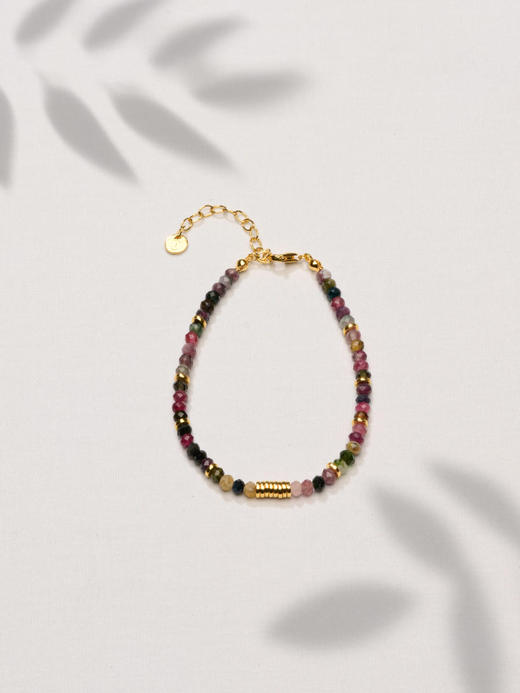 CAPSULE | mini Wild Bracelet Tourmaline [ 黄棕青绿碧玺迷你原石手链 ] 商品图1