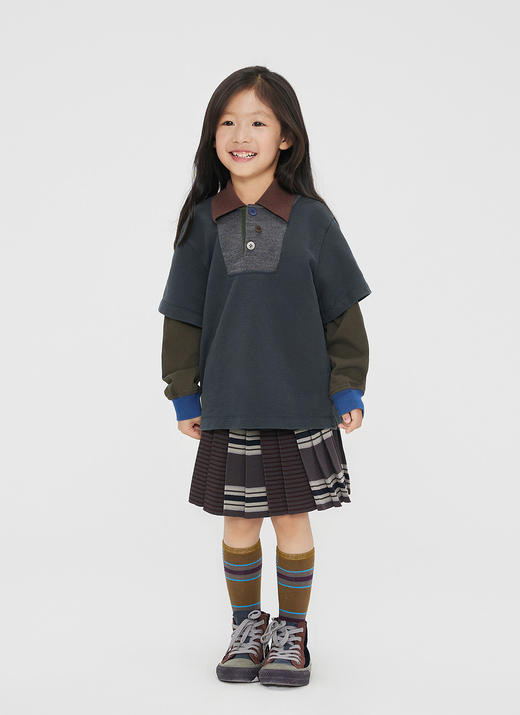 jnby  23年秋款   假俩件长袖polo 衫   1N8110660 商品图8