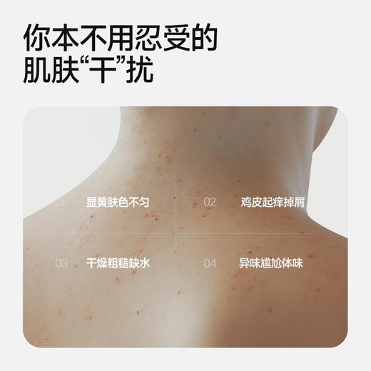 海肌兰 植萃美肌沐浴露500ML持久留香滋润保湿美肤沐浴乳控油除螨男女通用 商品图1