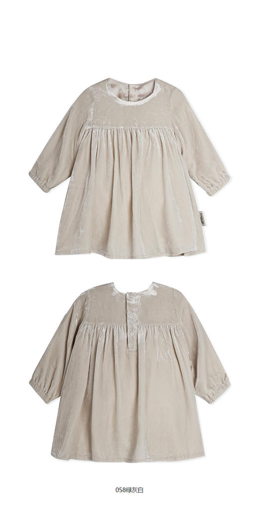 jnby  23年秋款  圆领长袖连衣裙  YN7G10600 商品图5