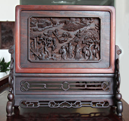 文王访贤°精座&简座插屏 商品图3