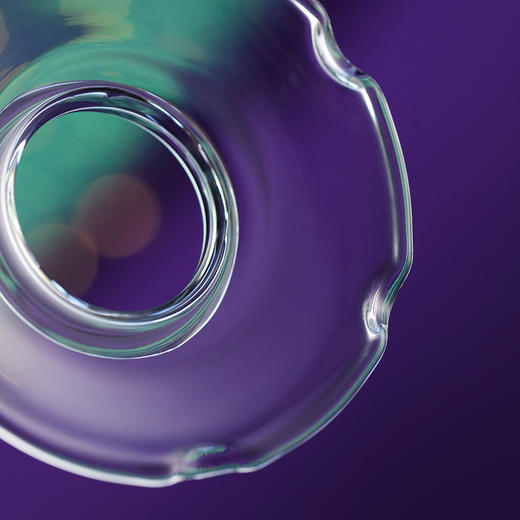 禾器花语·仙韵欣语盖碗高硼硅玻璃茶具茶器高档泡茶碗 商品图9