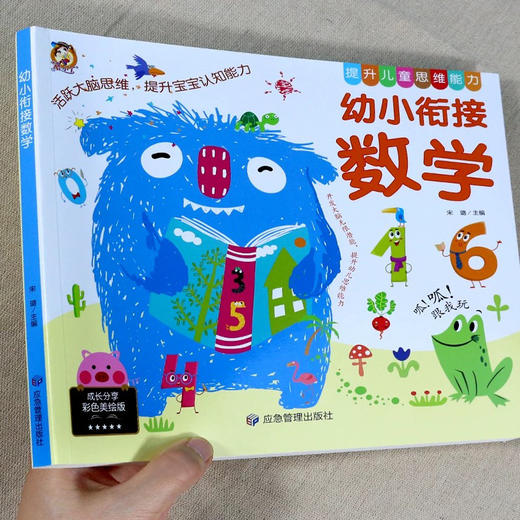 幼小衔接数学 成长分享彩色美绘版 商品图1
