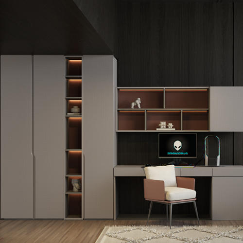 【意向金】顾家家居整装 定制一体化整家 全屋定制 云系·溯影系列定制柜 商品图0