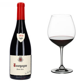 【团购680起】2020 Fourrier, Bourgogne Rouge + Riedel Accanto勃艮第杯套装【闪送】（5折）