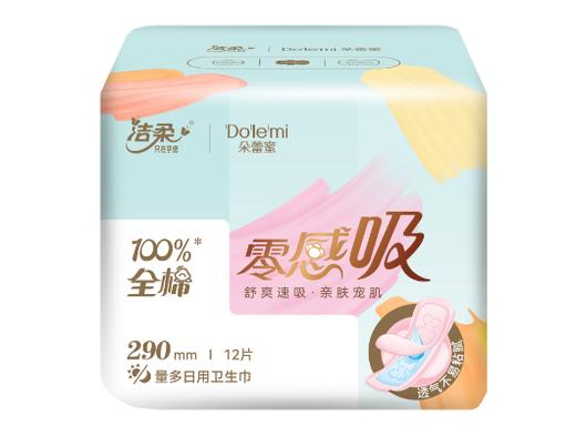 朵蕾蜜零感吸290卫生巾日用12片（3487）  22191304 商品图0