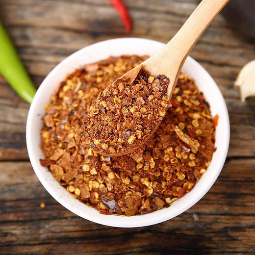 新款好运红礼盒 五脆 双椒 油泼 肉丝泡椒 小米鲊 姜茶 柴火辣椒面 商品图3