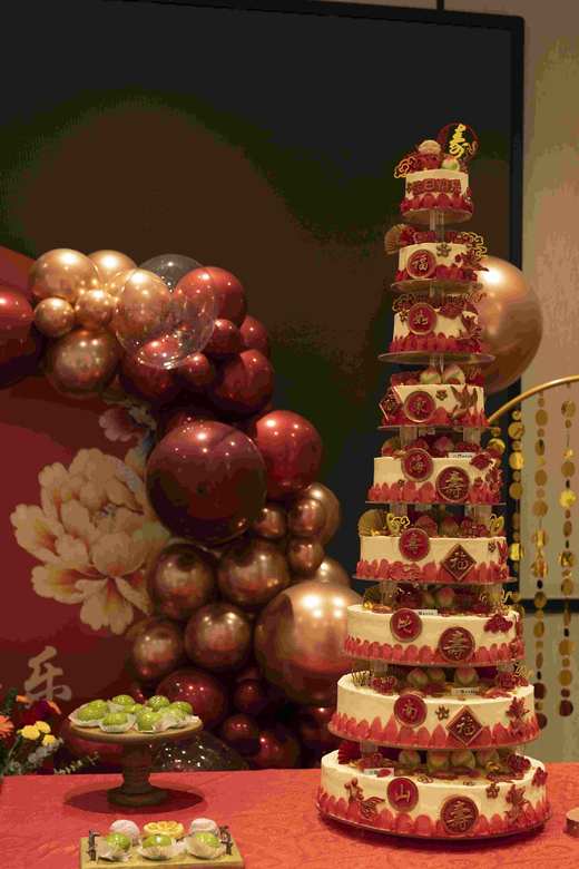 祝寿蛋糕（9层蛋糕，价格非标价，具体请私信客服） 商品图0