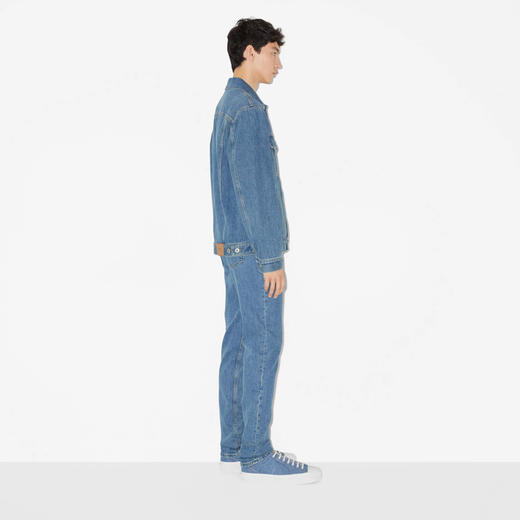 BURBERRY 巴宝莉 男士修身版型休闲牛仔裤 蓝色 8071551 A1322 商品图2