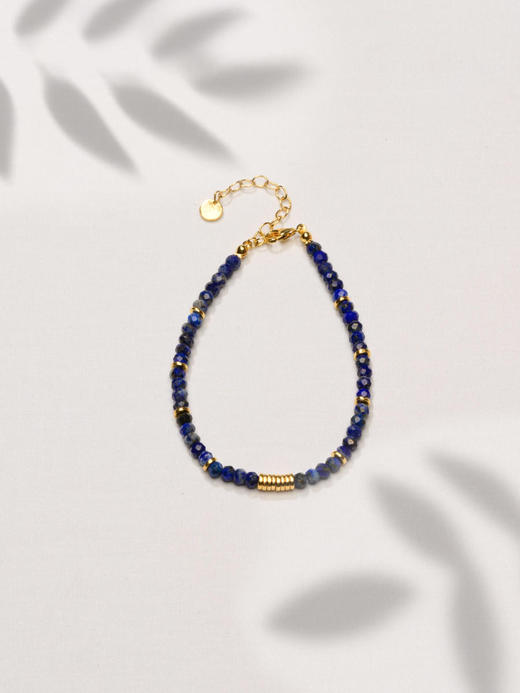 CAPSULE | mini Wild Bracelet Lapis Lazuli [ 深蓝青金石迷你原石手链 ] 商品图1