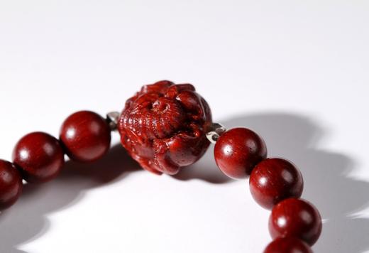 XYZT0223°宝宝款运势顺畅小叶紫檀+银 商品图2