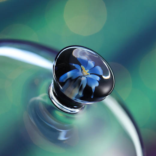 禾器花语·仙韵欣语盖碗高硼硅玻璃茶具茶器高档泡茶碗 商品图5